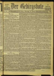 Der Gebirgsbote, 1900, nr 5