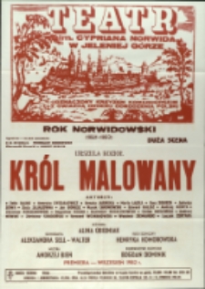 Król malowany - afisz premierowy [Dokument życia społecznego]