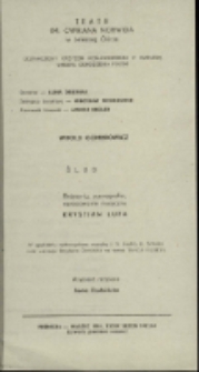 Ślub - program [Dokument życia społecznego]