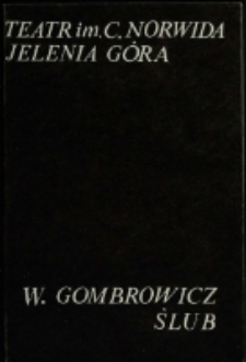 Ślub - program [Dokument życia społecznego]