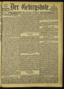 Der Gebirgsbote, 1900, nr 13