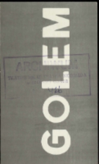 Golem - program [Dokument życia społecznego]