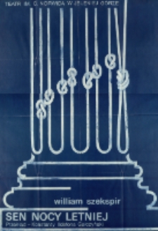 Sen nocy letniej - plakat [Dokument życia społecznego]