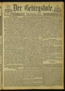 Der Gebirgsbote, 1900, nr 19