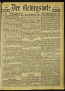 Der Gebirgsbote, 1900, nr 23