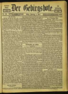 Der Gebirgsbote, 1900, nr 36