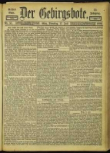 Der Gebirgsbote, 1900, nr 57