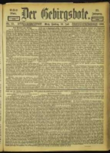 Der Gebirgsbote, 1900, nr 58