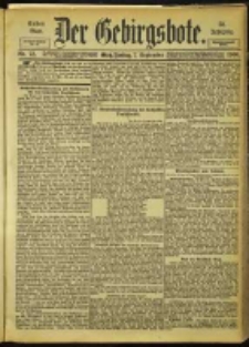 Der Gebirgsbote, 1900, nr 72