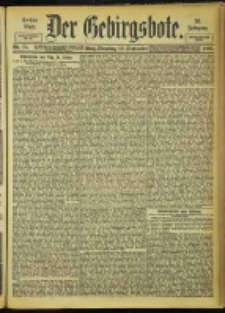 Der Gebirgsbote, 1900, nr 75
