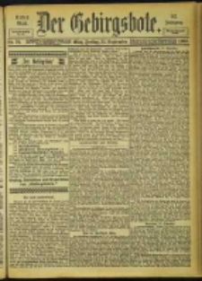 Der Gebirgsbote, 1900, nr 76