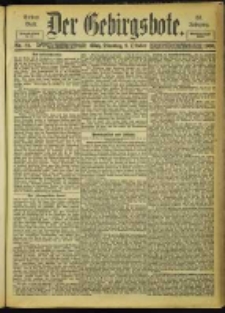 Der Gebirgsbote, 1900, nr 81