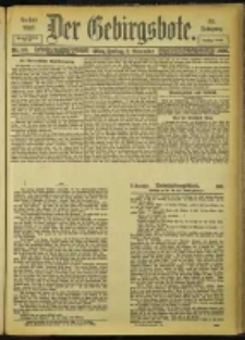 Der Gebirgsbote, 1900, nr 88