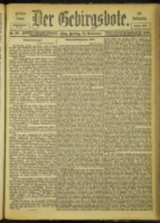 Der Gebirgsbote, 1900, nr 96