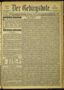 Der Gebirgsbote, 1900, nr 101