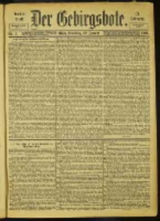 Der Gebirgsbote, 1901, nr 7