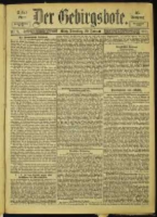 Der Gebirgsbote, 1901, nr 9