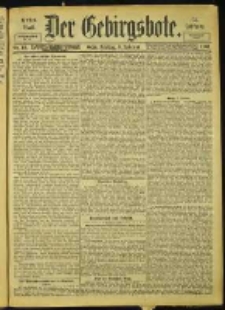 Der Gebirgsbote, 1901, nr 12