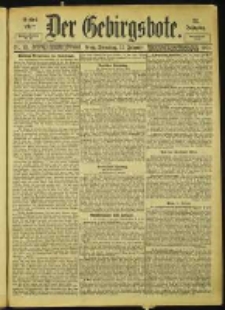 Der Gebirgsbote, 1901, nr 13