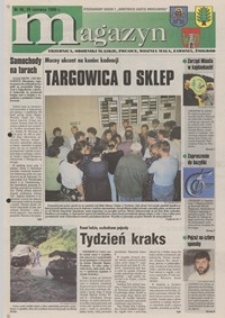 Magazyn : Trzebnica, Oborniki Śląskie, Prusice, Wisznia Mała, Zawonia, Żmigród : bezpłatny dodatek do "Robotniczej Gazety Wrocławskiej", 1998, nr 36 [26.06]