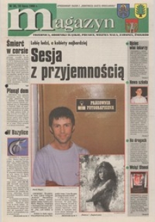 Magazyn : Trzebnica, Oborniki Śląskie, Prusice, Wisznia Mała, Zawonia, Żmigród : bezpłatny dodatek do "Robotniczej Gazety Wrocławskiej", 1998, nr 38 [10.07]