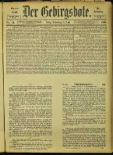 Der Gebirgsbote, 1901, nr 53
