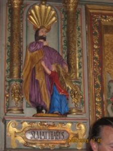 Św. Mateusz - rzeźba 2 [Dokument ikonograficzny]