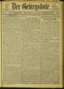 Der Gebirgsbote, 1901, nr 69