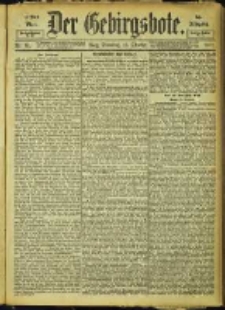 Der Gebirgsbote, 1901, nr 83