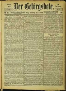 Der Gebirgsbote, 1901, nr 85