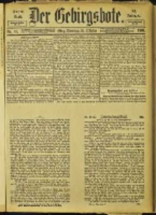 Der Gebirgsbote, 1901, nr 87
