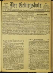 Der Gebirgsbote, 1901, nr 91