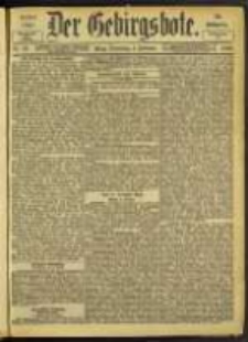 Der Gebirgsbote, 1902, nr 10