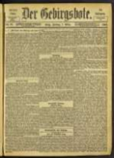 Der Gebirgsbote, 1902, nr 19