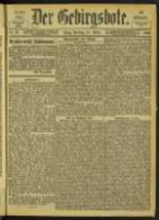 Der Gebirgsbote, 1902, nr 21