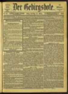 Der Gebirgsbote, 1902, nr 23
