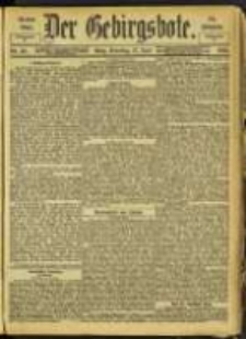 Der Gebirgsbote, 1902, nr 48