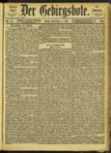 Der Gebirgsbote, 1902, nr 52