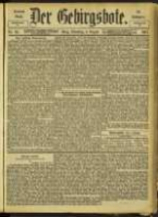 Der Gebirgsbote, 1902, nr 62