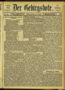 Der Gebirgsbote, 1902, nr 69