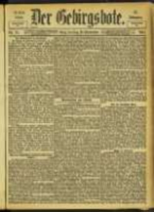 Der Gebirgsbote, 1902, nr 77