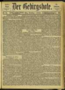 Der Gebirgsbote, 1902, nr 80