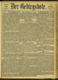 Der Gebirgsbote, 1902, nr 84