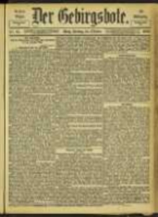 Der Gebirgsbote, 1902, nr 85
