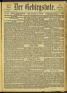 Der Gebirgsbote, 1902, nr 87