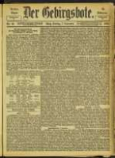 Der Gebirgsbote, 1902, nr 89