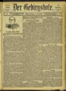 Der Gebirgsbote, 1902, nr 91