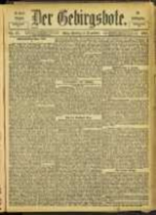 Der Gebirgsbote, 1902, nr 97