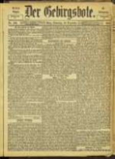 Der Gebirgsbote, 1902, nr 100
