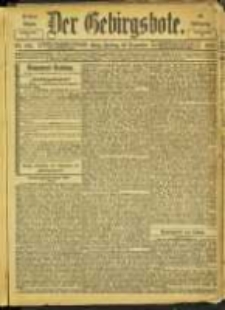 Der Gebirgsbote, 1902, nr 101